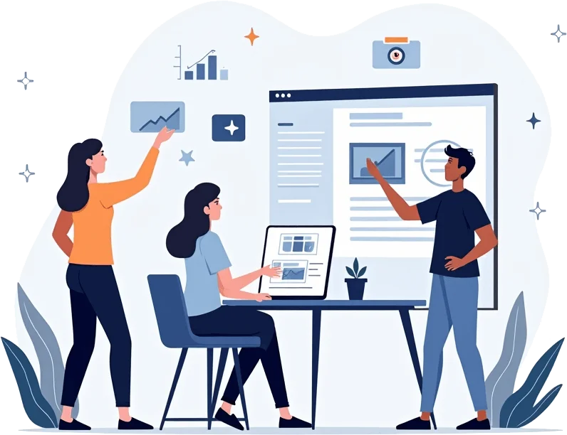 Enterprise software illustration